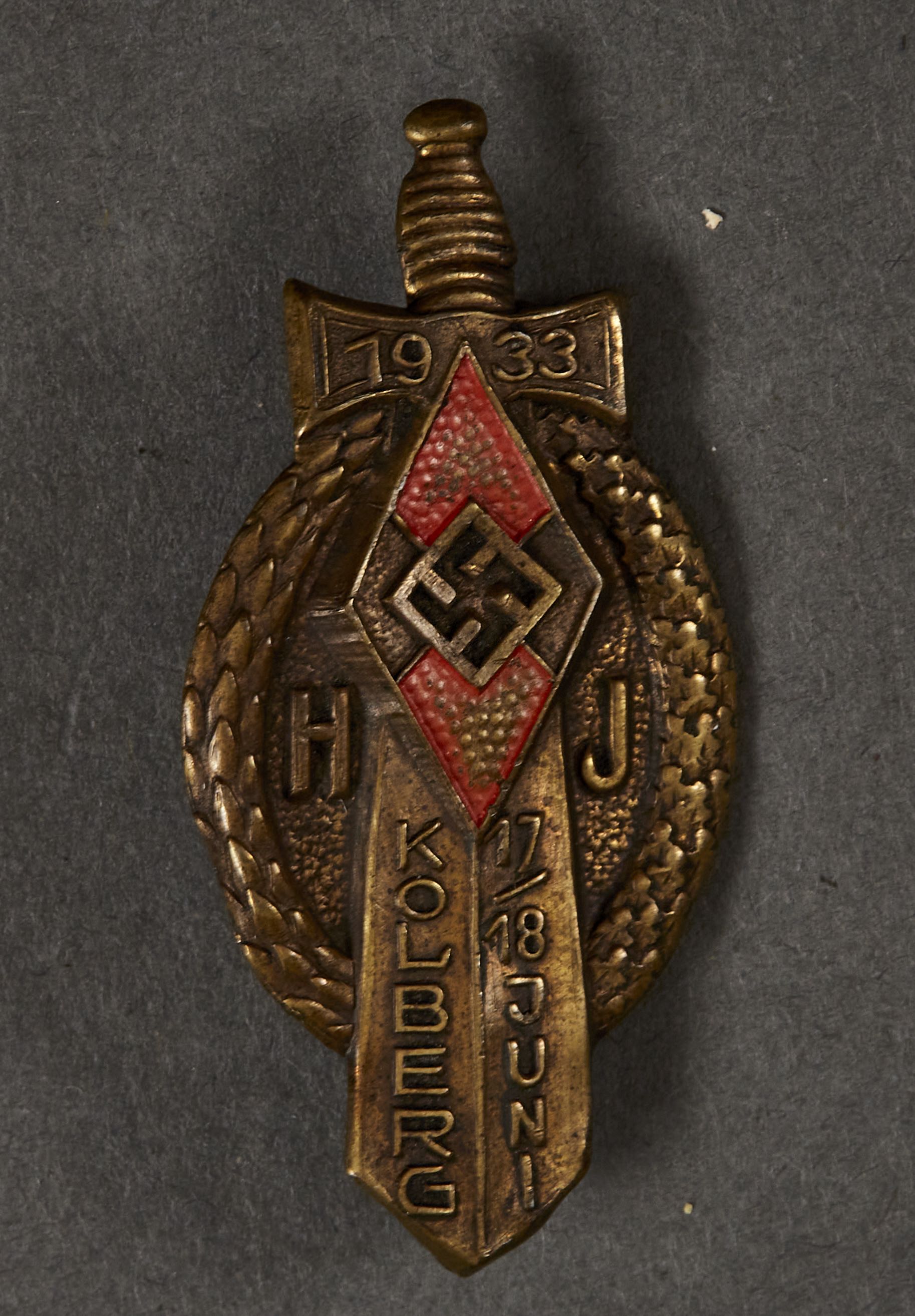 HJ Kolberg 17/18 Juni 1933 Tinnie #15653 