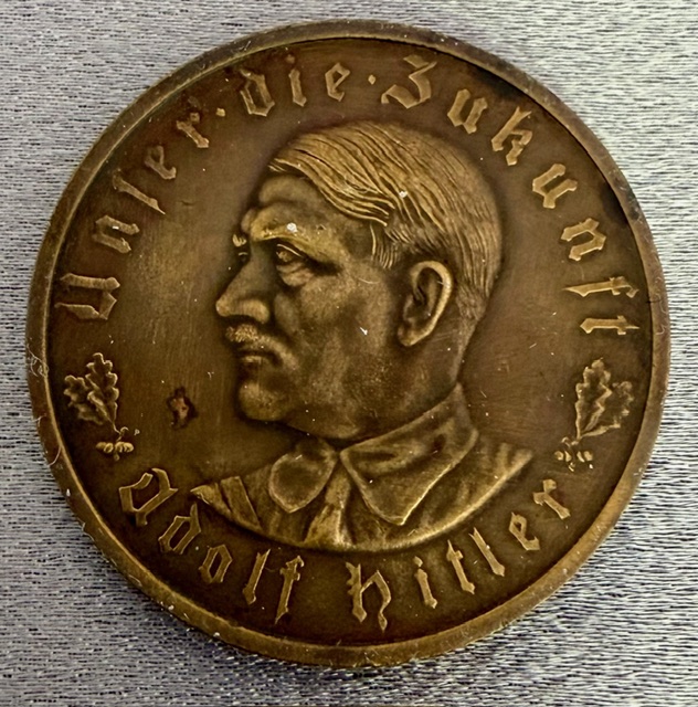 Adolf Hitler Medallion #20489 