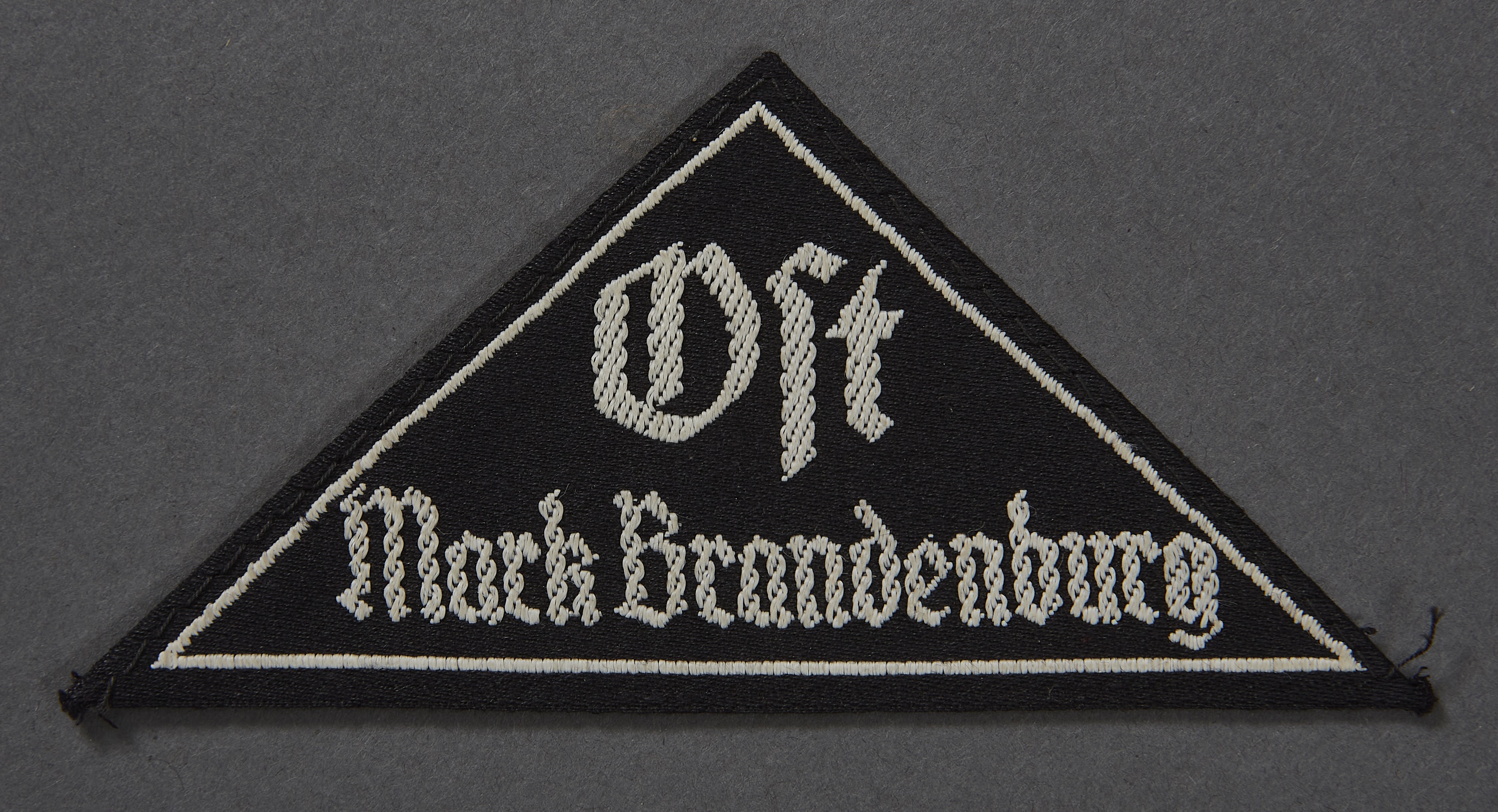 BDM Ost Mark Brandenburg District Sleeve Triangle #16128 