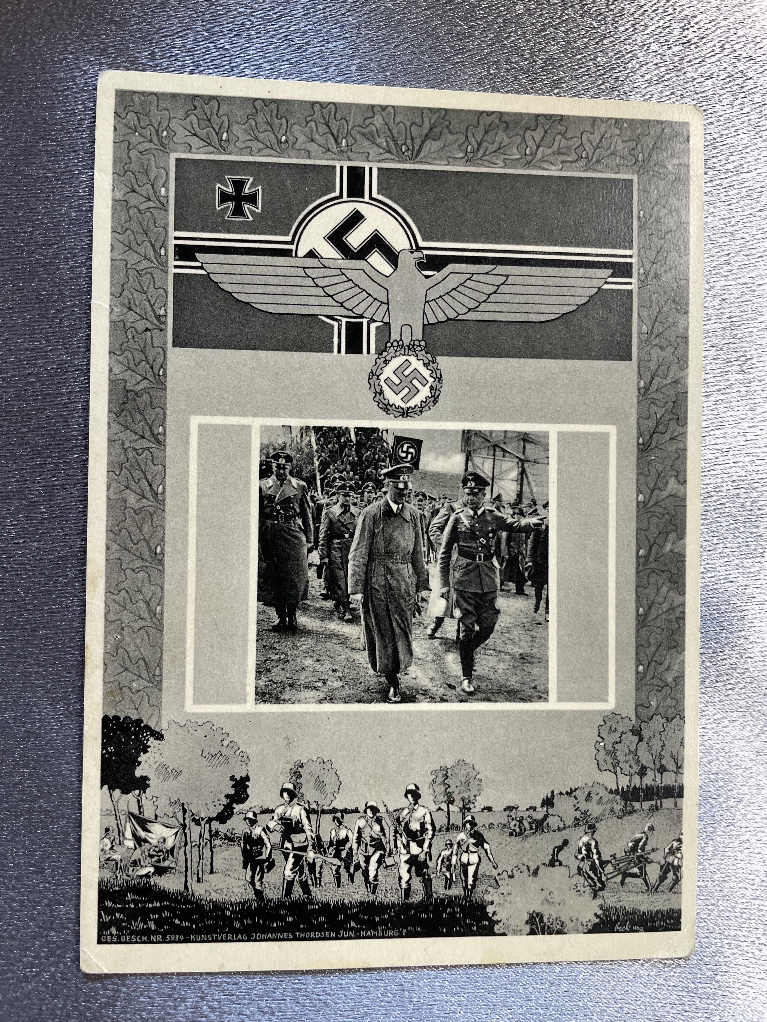 Hitler Postcard #15207 