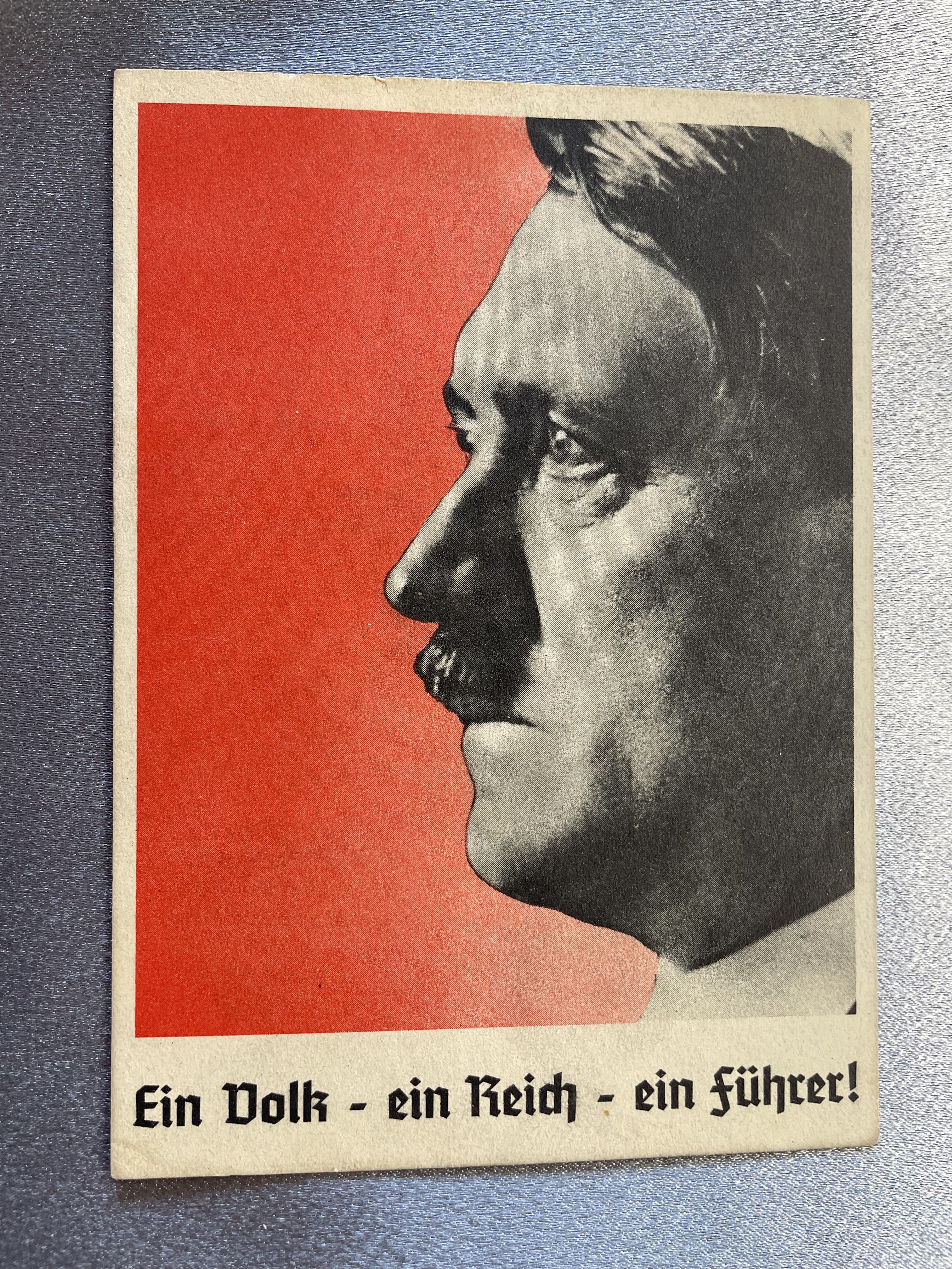 Ein Volk Ein Reich Ein Führer Postcard #15119 