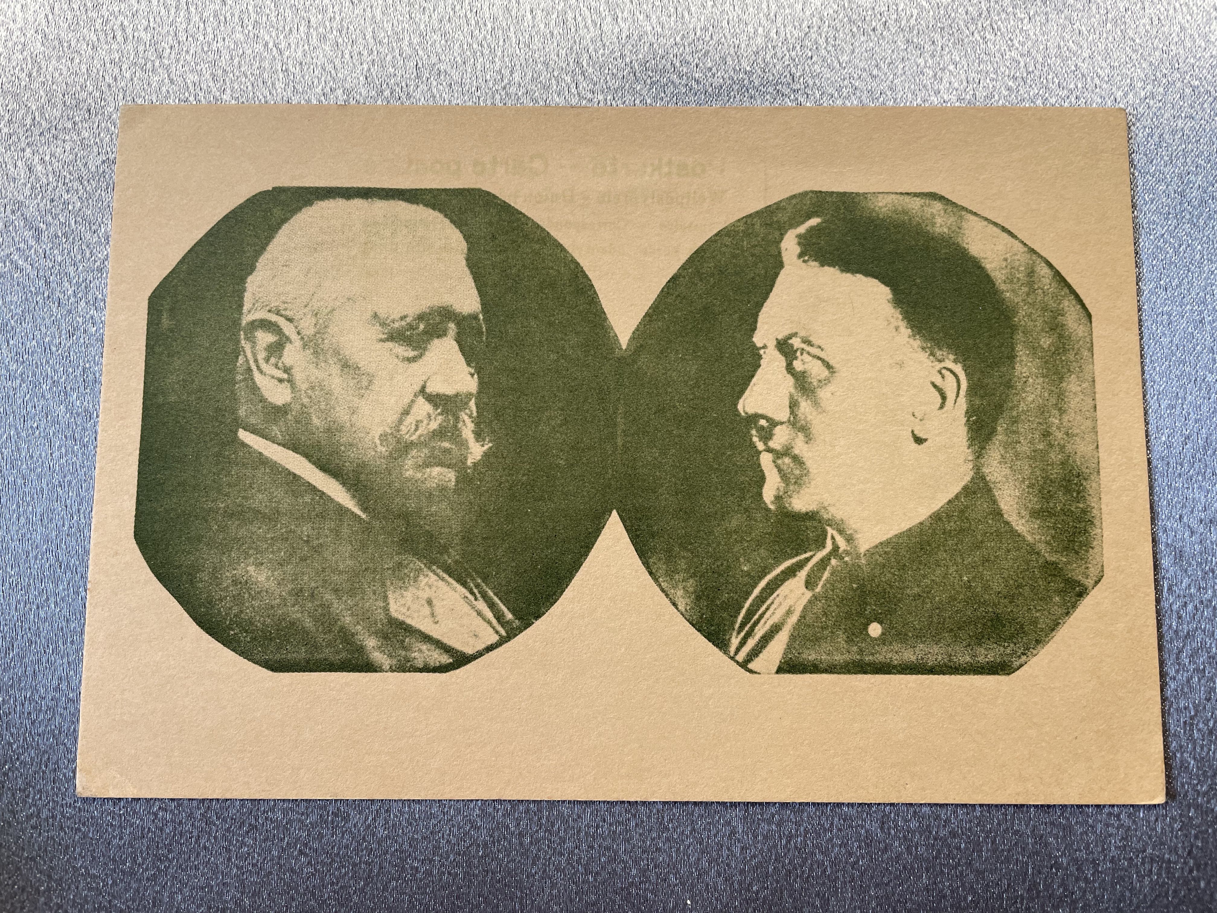 Hitler Hindenburg Postcard #15032 