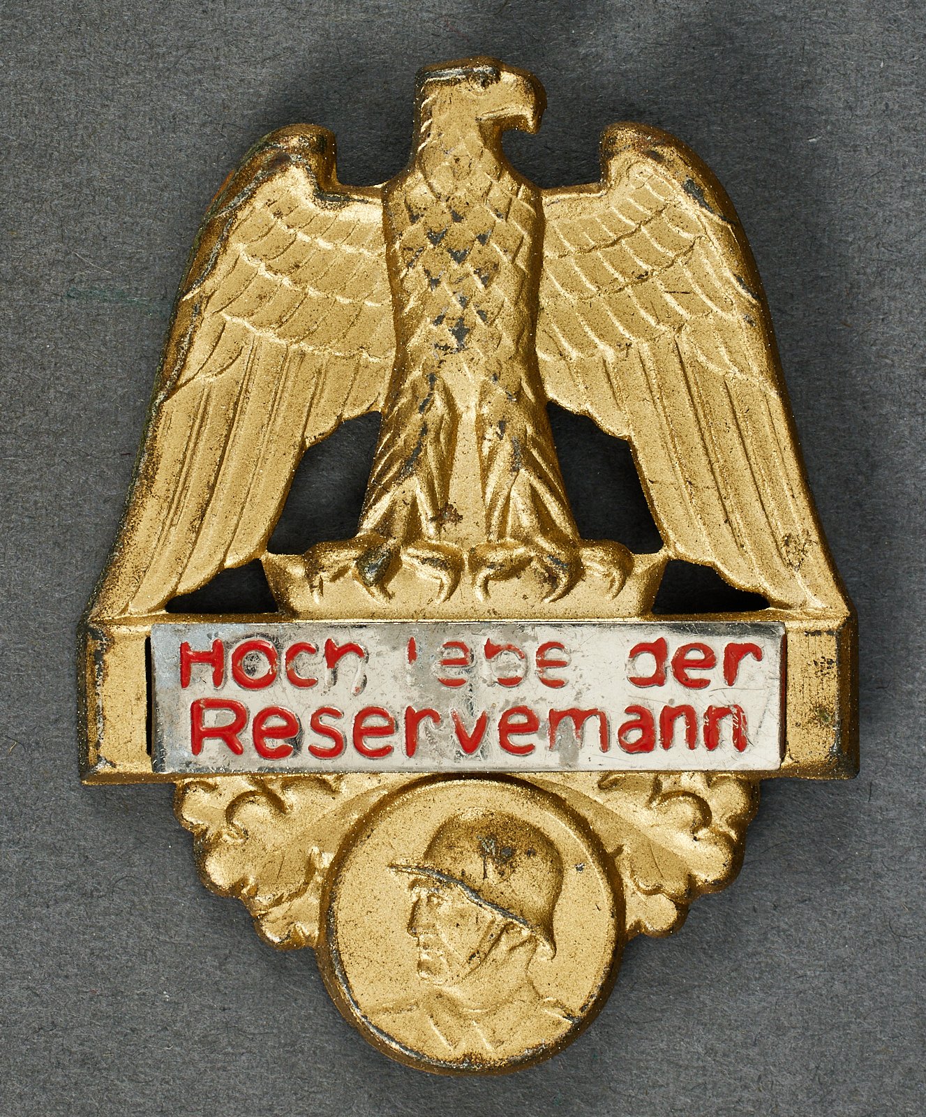 Hoch lebe der Reservemann Wehrfähig #22437 