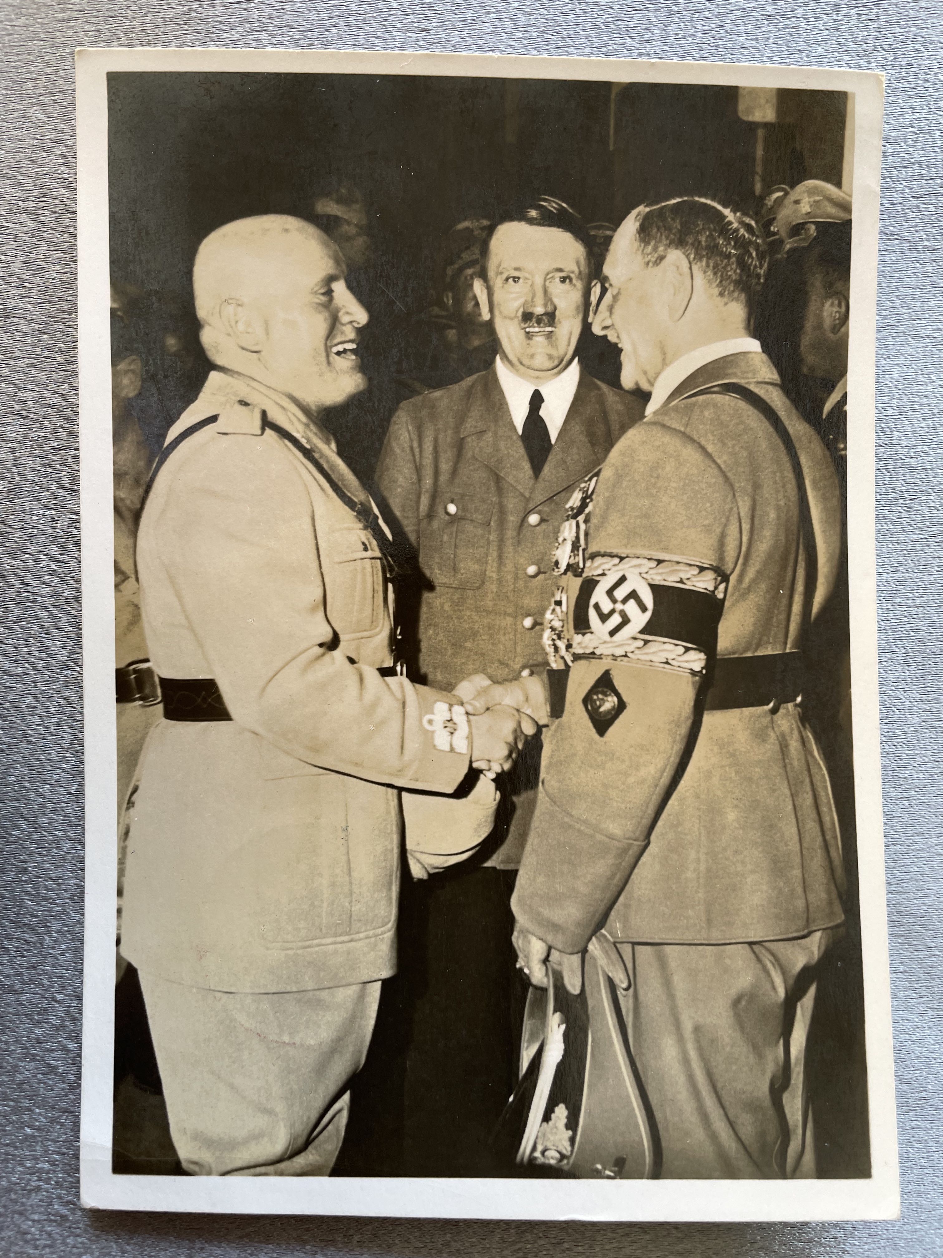 Hitler Mussolini von Epp Postcard #14951 