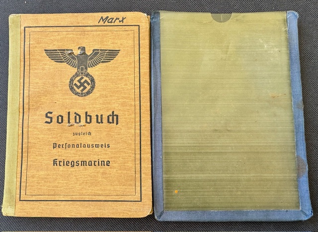 Soldbuch zugleich Personalausweis Kreisgmarine #17709 