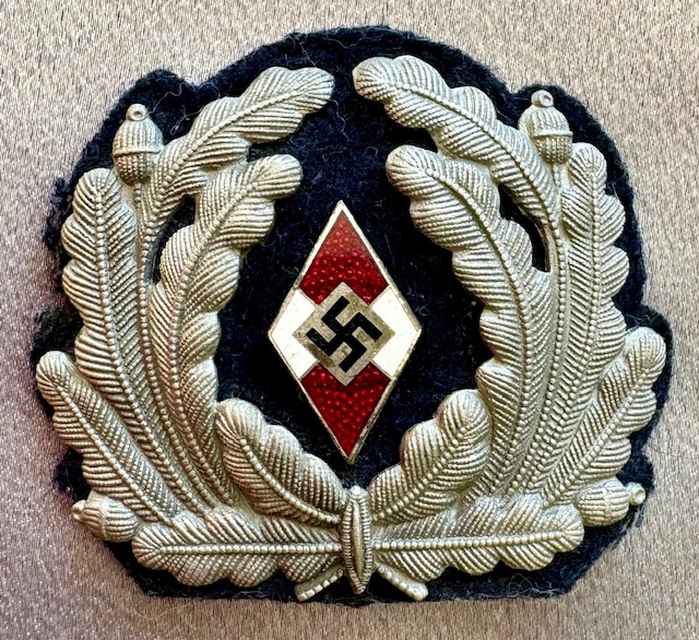 Hitler Youth Marine Cap Insignia #17943 