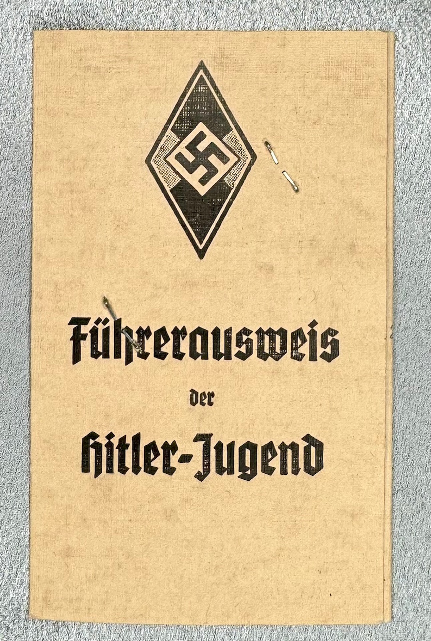Document Group for Marine Hitler Jugend #17545 