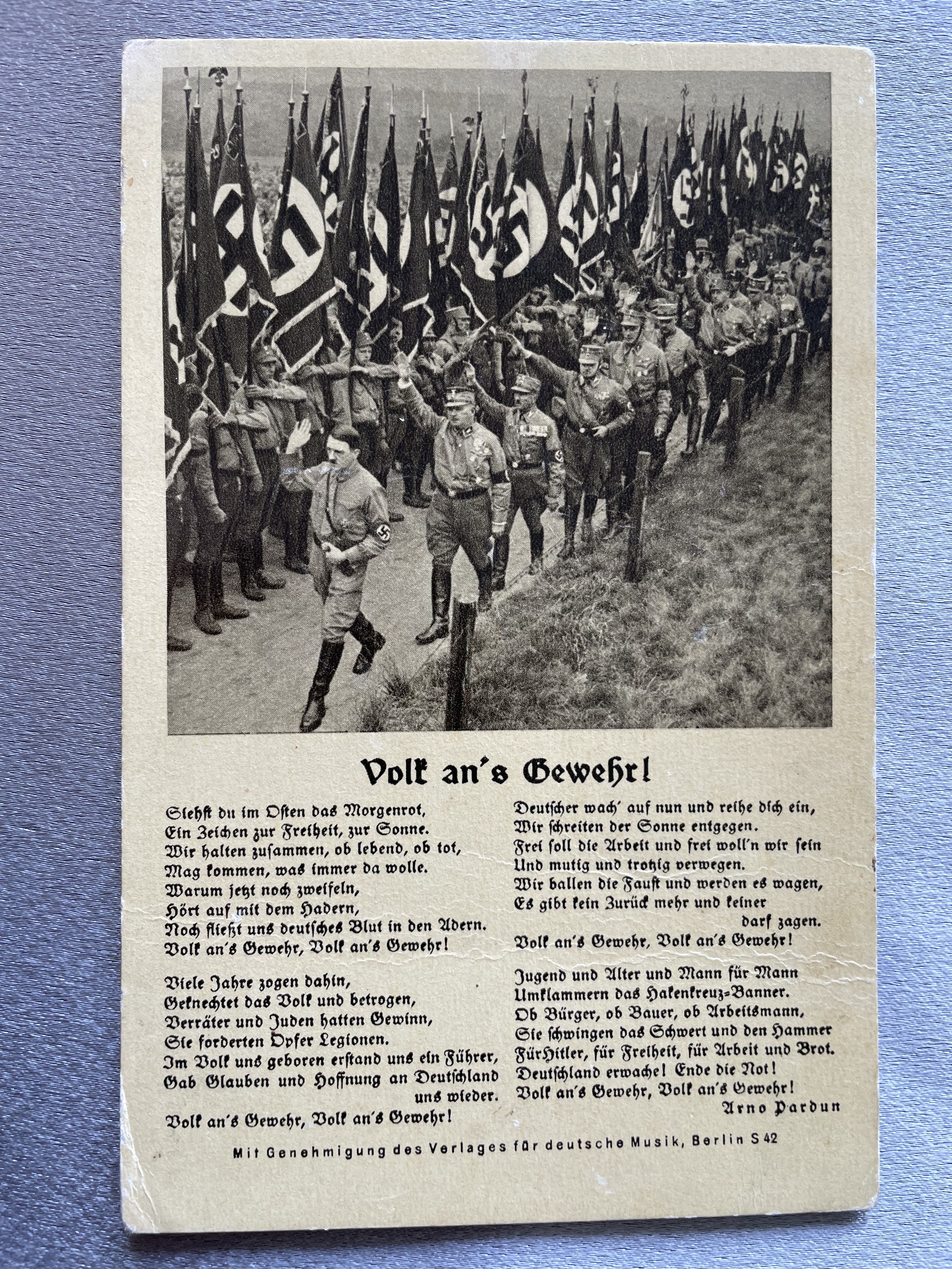 Adolf Hitler Postcard #14900 