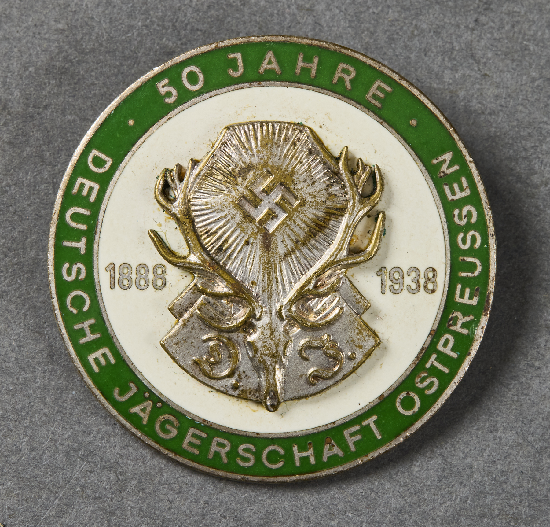 Deutsche Jägerschaft 50 Year Badge #21740 