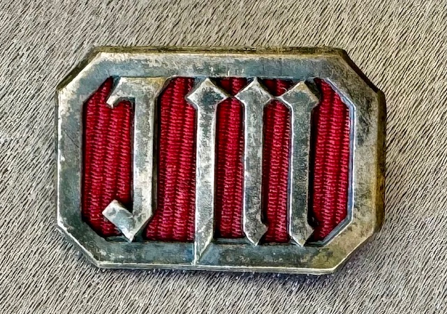 JM Achievement Badge in Silver #17906 
