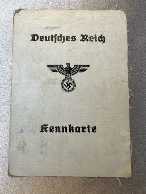 Deutsches Reich Kennkarte #16516 