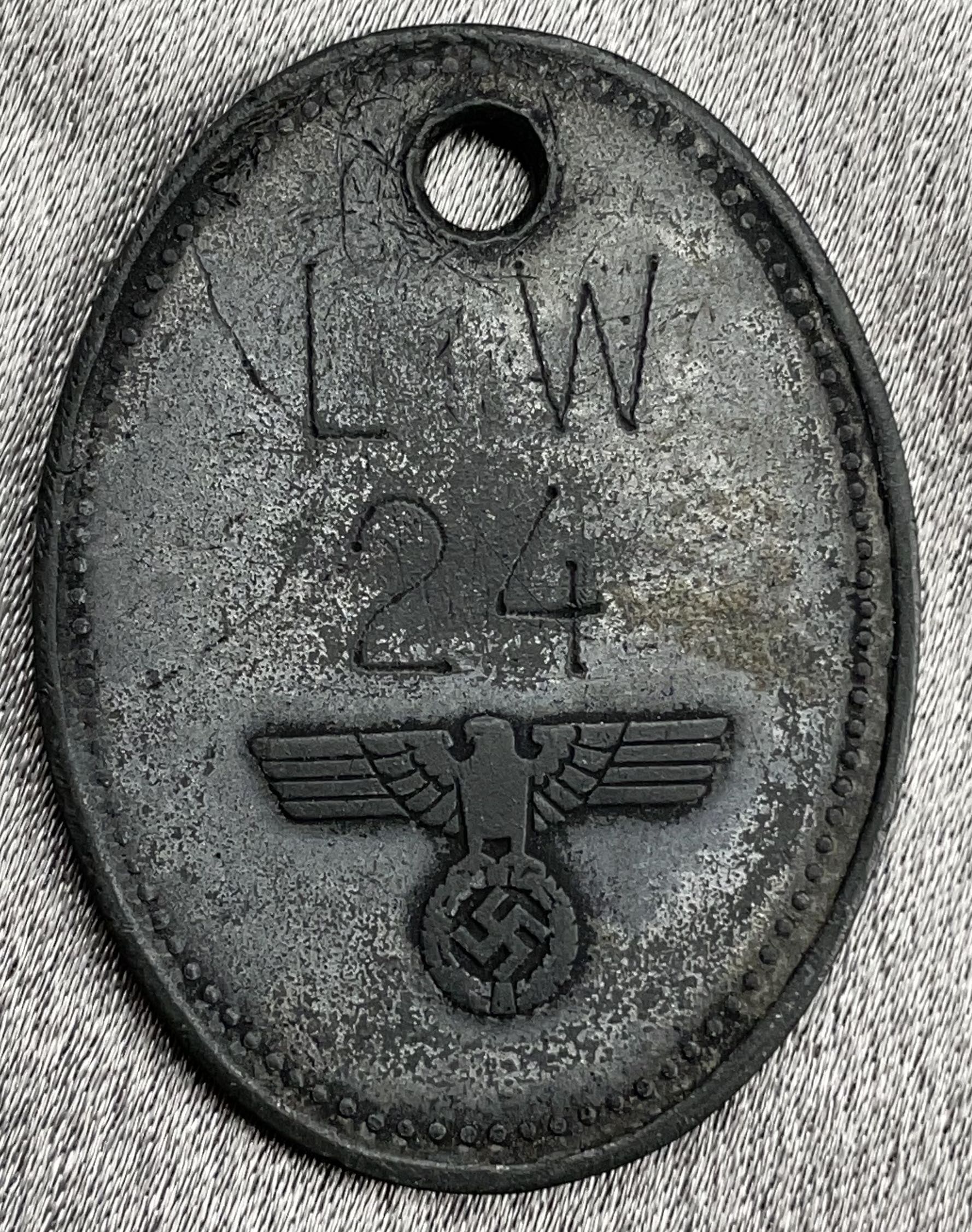 LW 24 Reichsbahn Ausbess Werk Kassel Tag #15358 