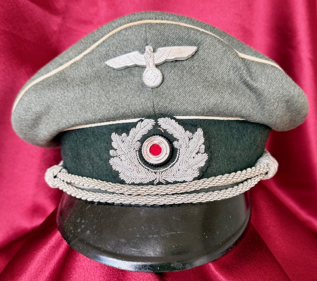 German Infantry Officer\'s Visor #20445 