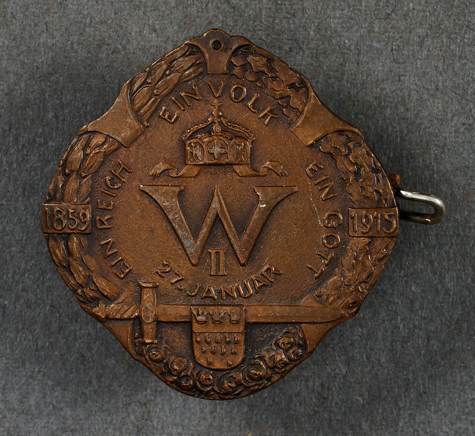 Ein Volk Ein Reich Ein Gott Badge #22265 