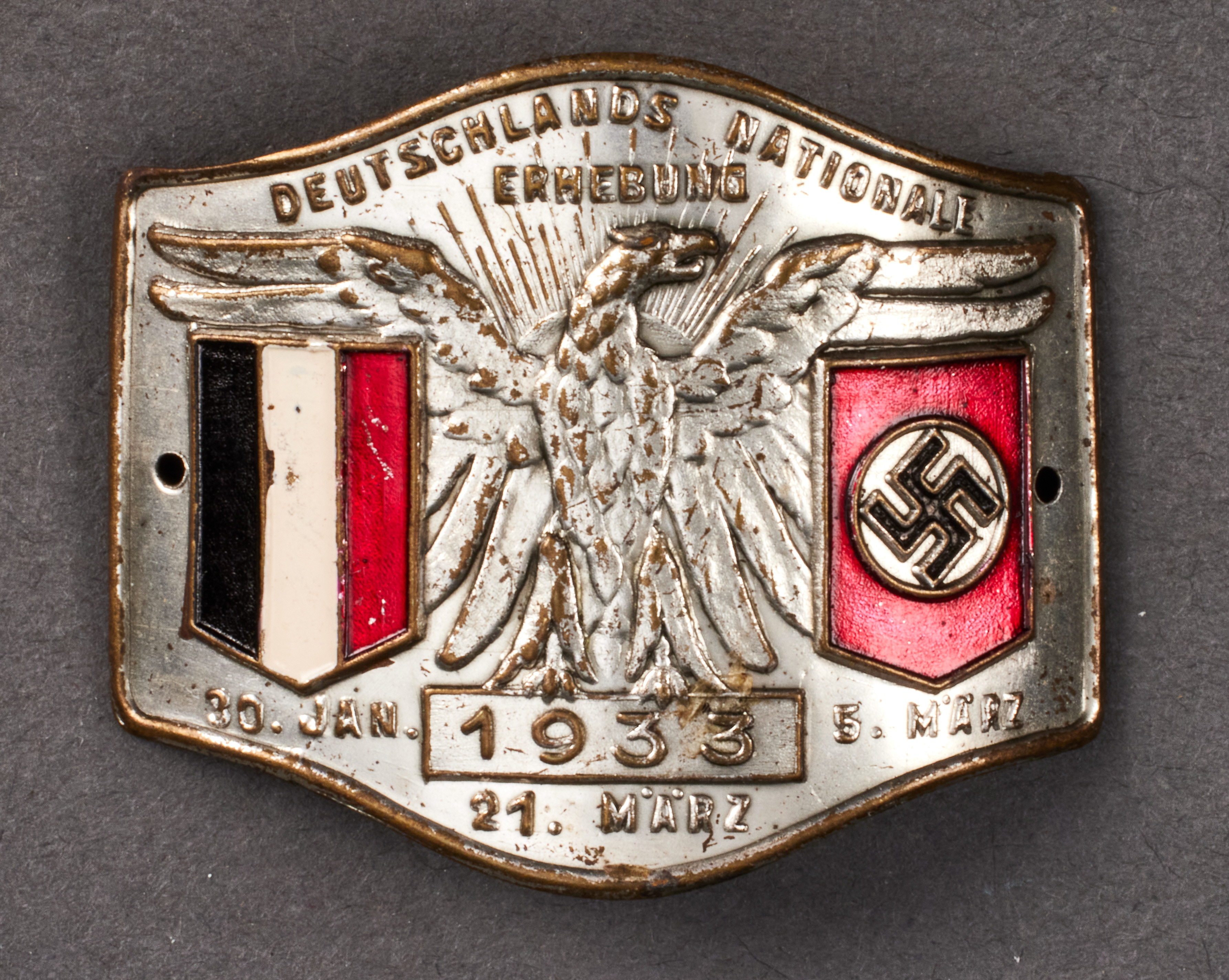 Deutschlands Nationale Walking Stick Medallion #21942 