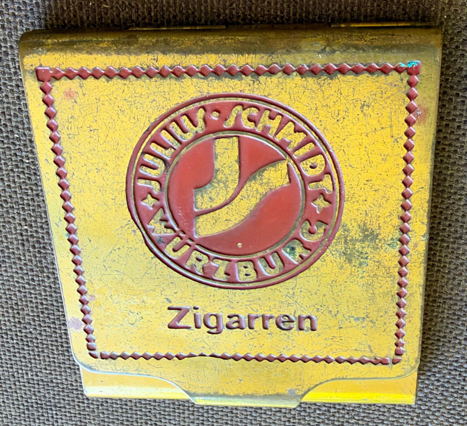 Julius Schmidt Würzburg Zigarren Case #22503 