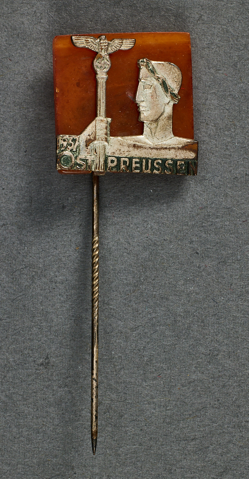 Ostpreussen 1937 Stickpin #21713 
