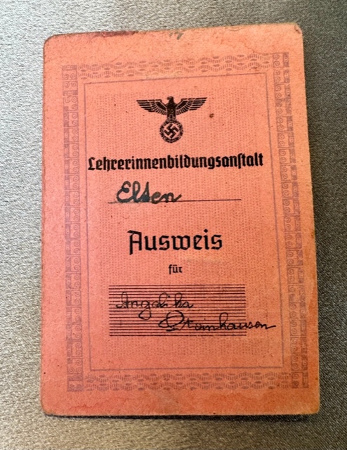 Lehrerinnenbildungsanstalt Ausweis #16518 