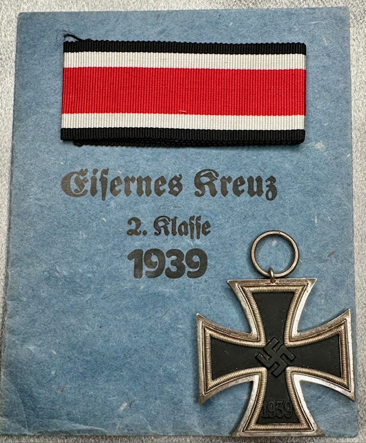 Iron Cross 2nd Class With Issue Envelope #17785 