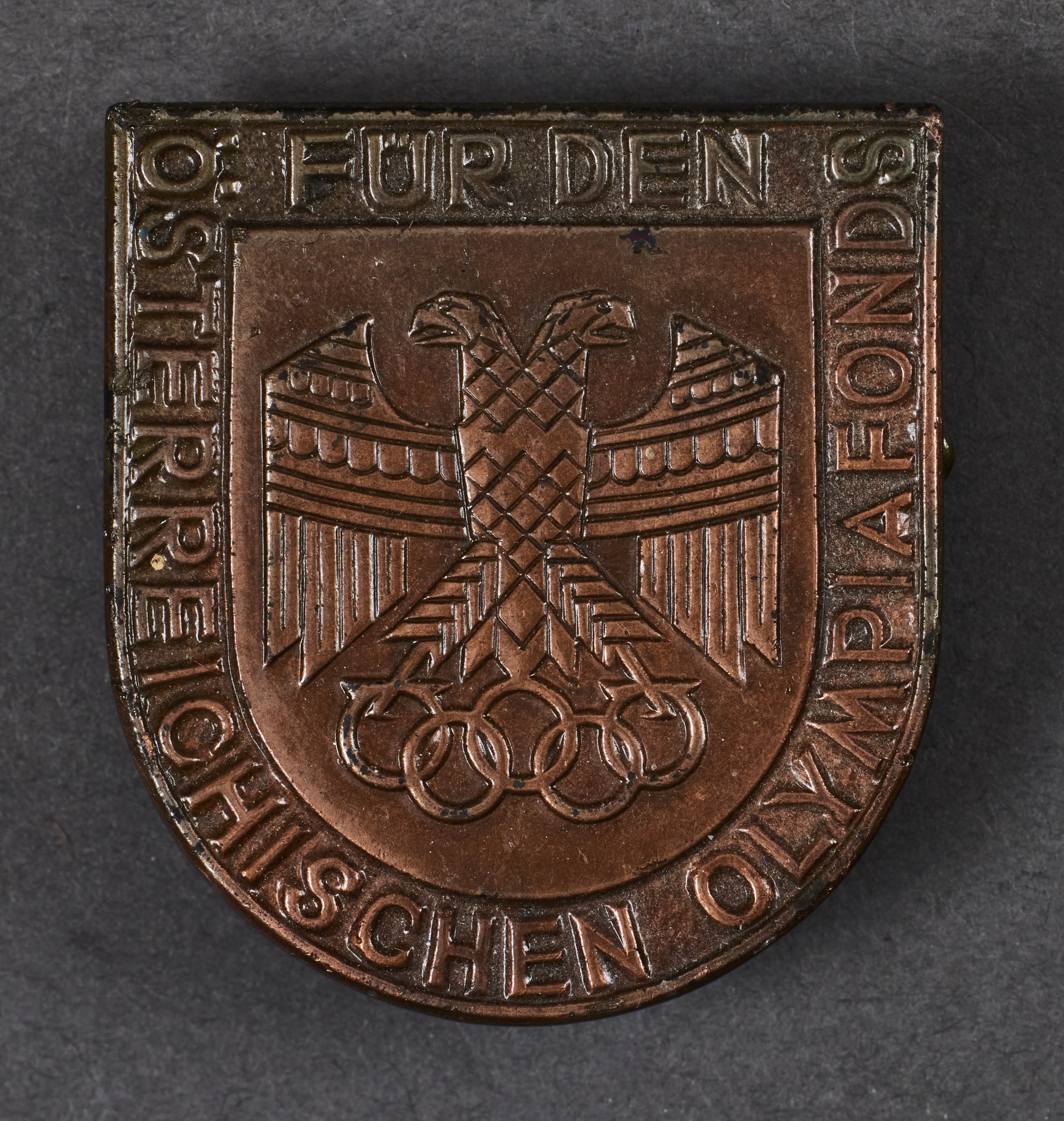 Austrian Olympic Badge #22284 