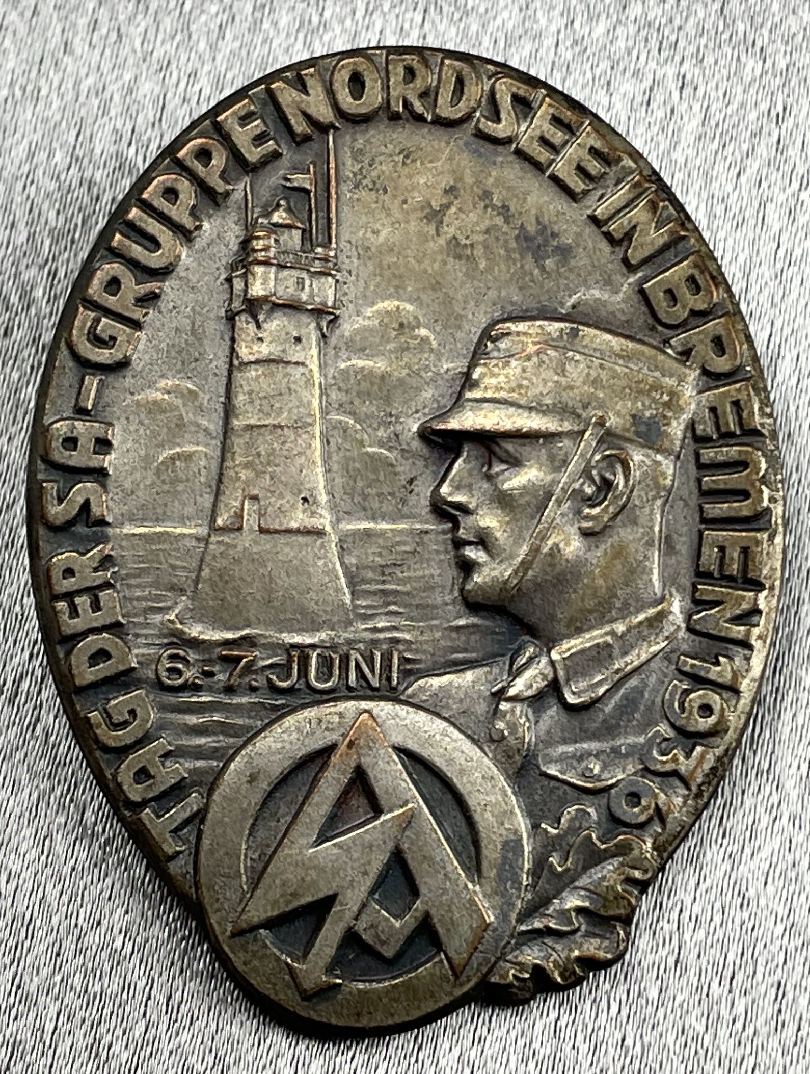 Tag der SA-Gruppe Nordsee in Bremen 1936 Tinnie #15287 