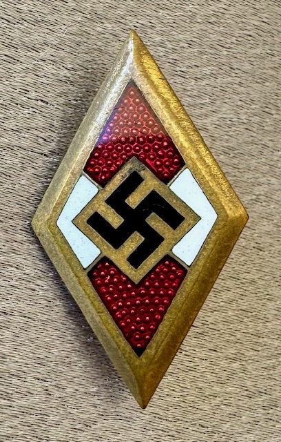 HJ Golden Honor Badge #17907 