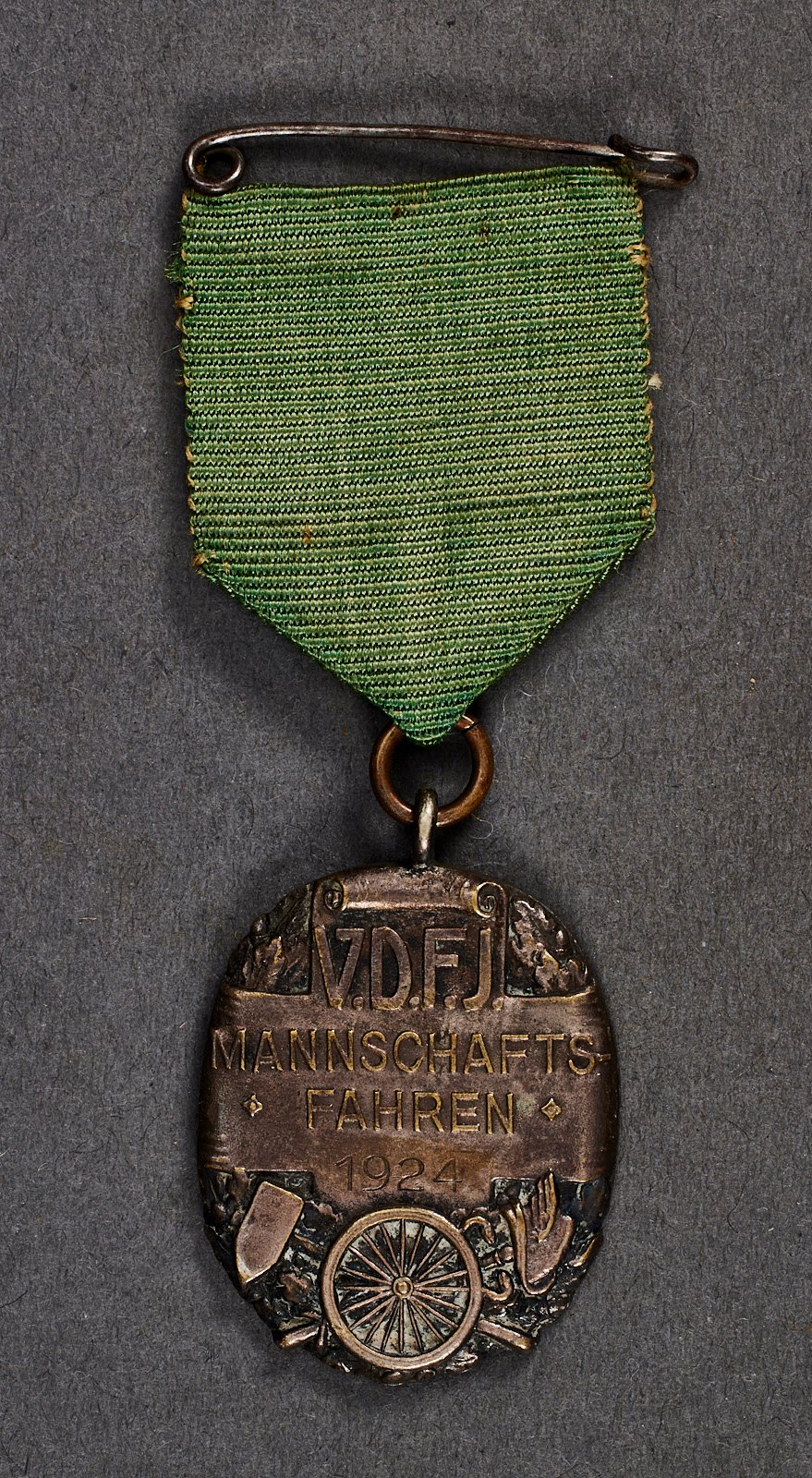 V.D.F.J. Mannschafts Fahren 1924 Medal #22662 