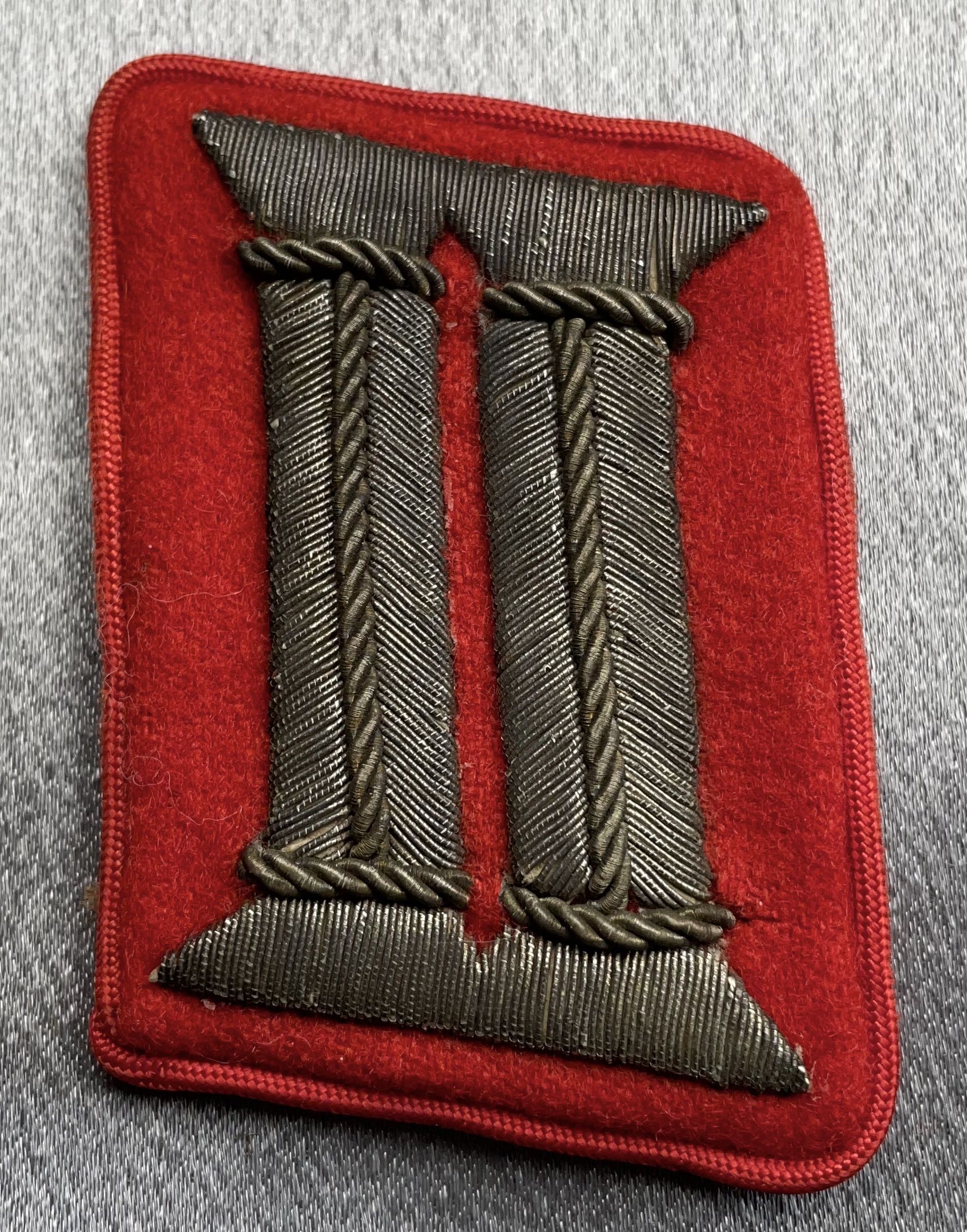 Gauleitung Amtsleiter Collar Tab #15723 