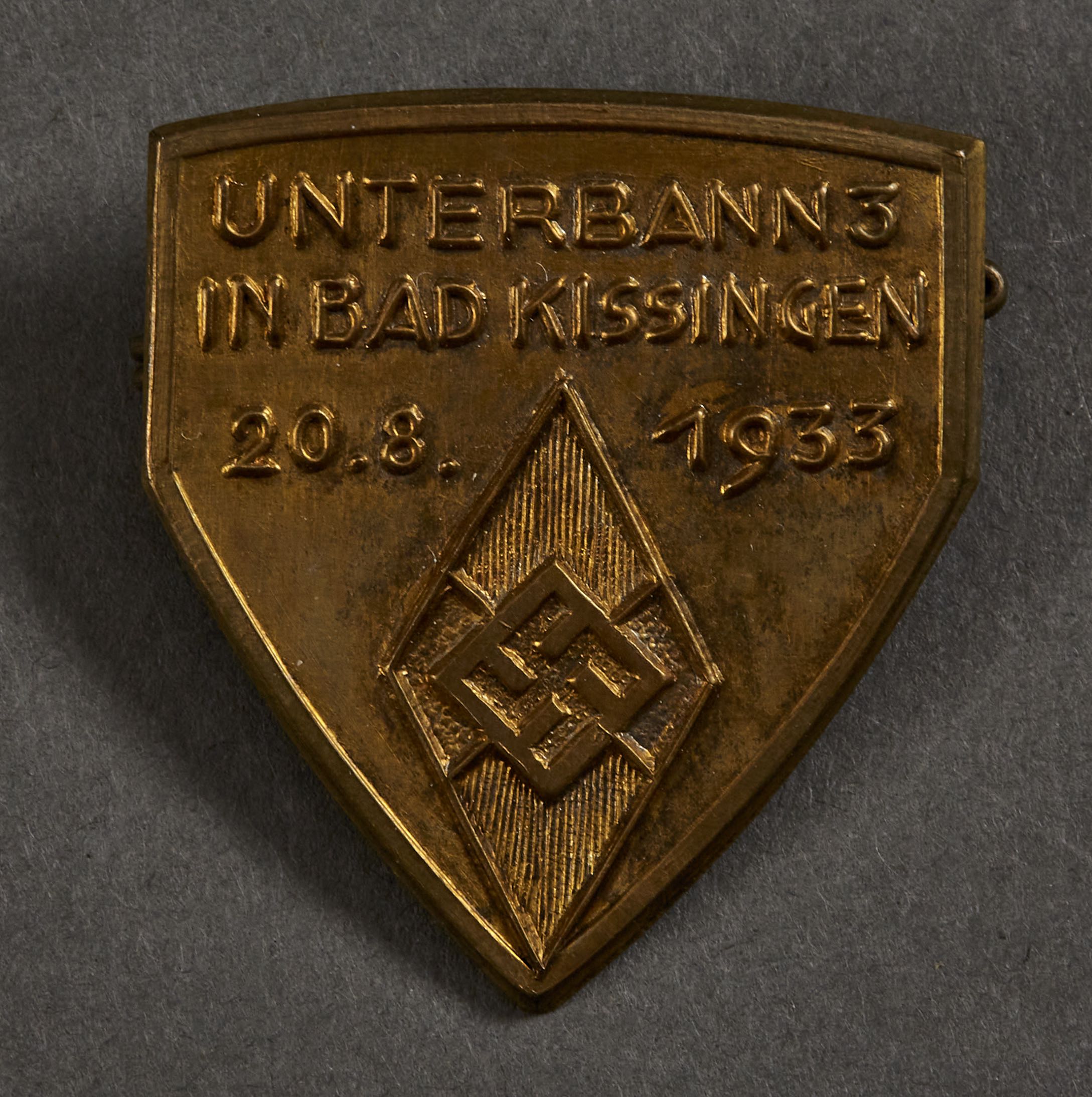 Unterbann 3 in Bad Kissingen 20.8.1933 Tinnie #15619 