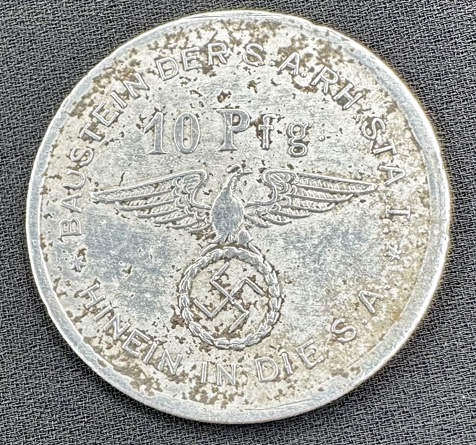 Adolf Hitler Election Token #16819 