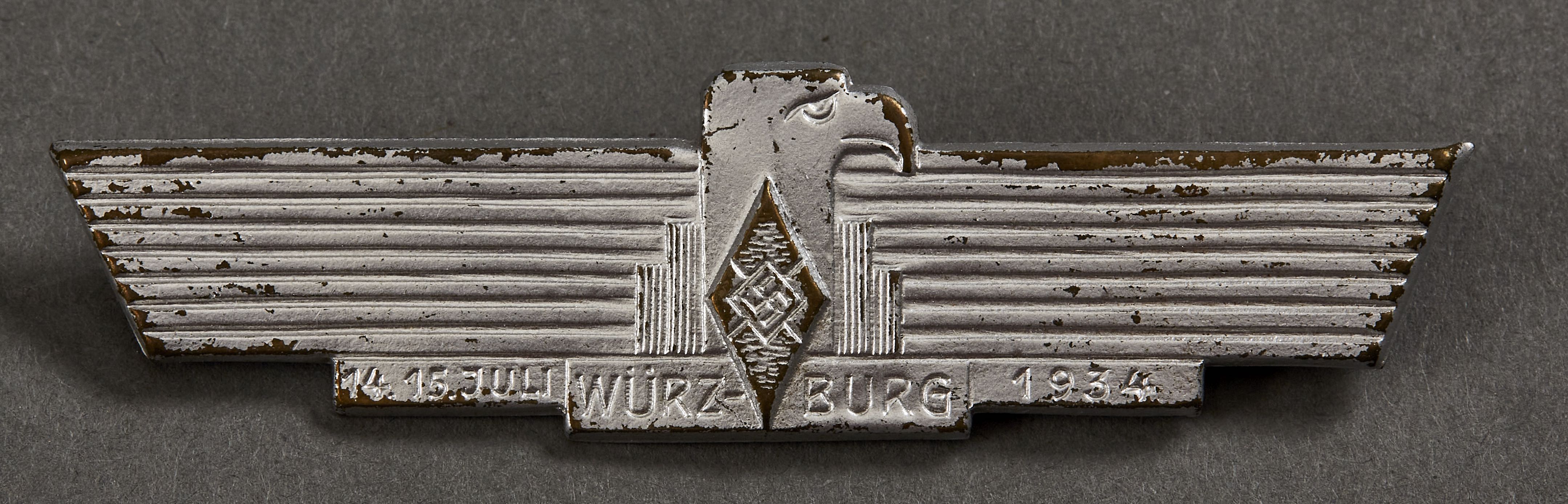 HJ 14. 15. Juli 1934 Würzburg Tinnie #15584 