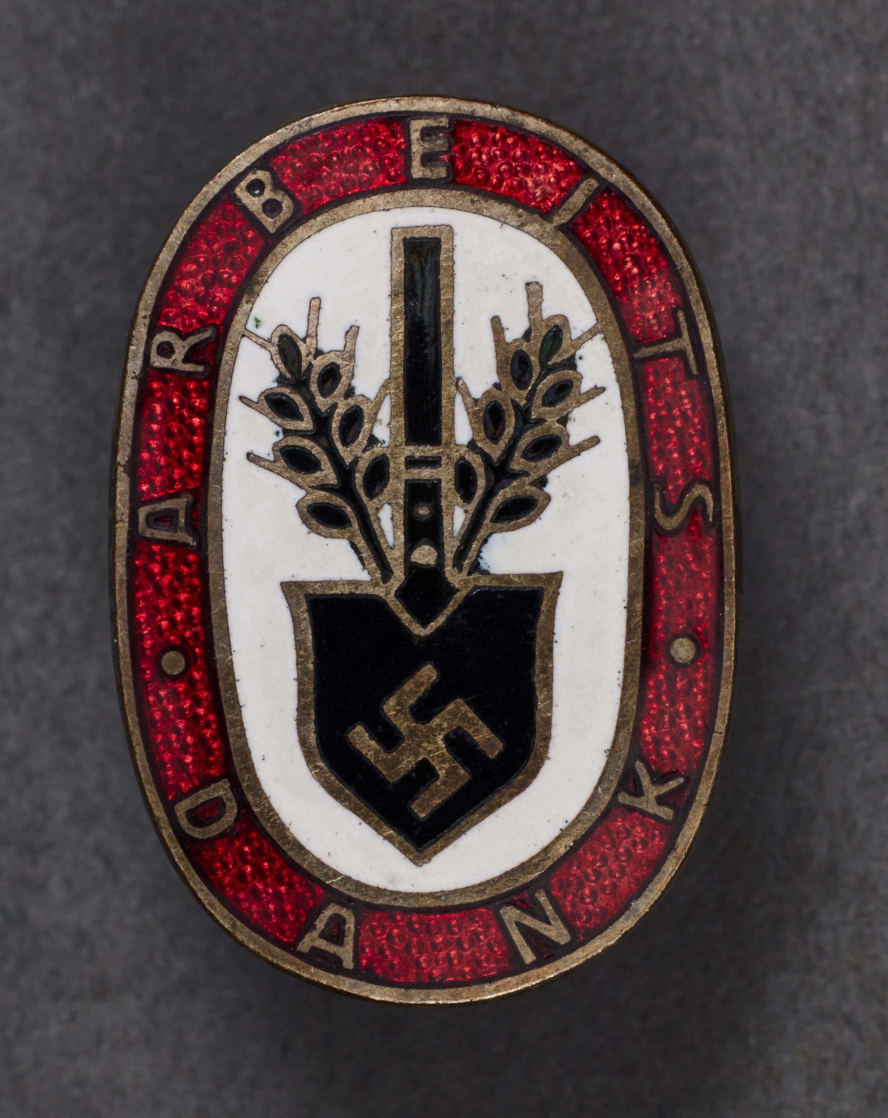 Arbeits Dank Badge #20830 