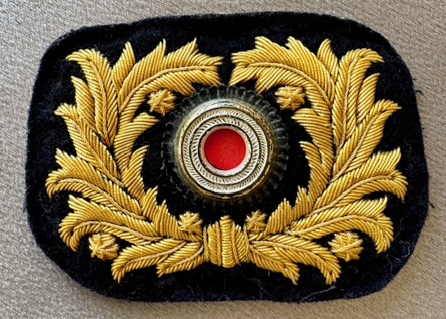 Water Customs Visor Wreath and Cockade #18476 