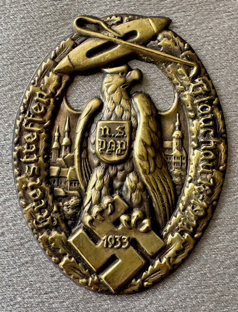 NSDAP Kreistreffen Glauchau 18.-19. 11 1933 Tinnie #19654 