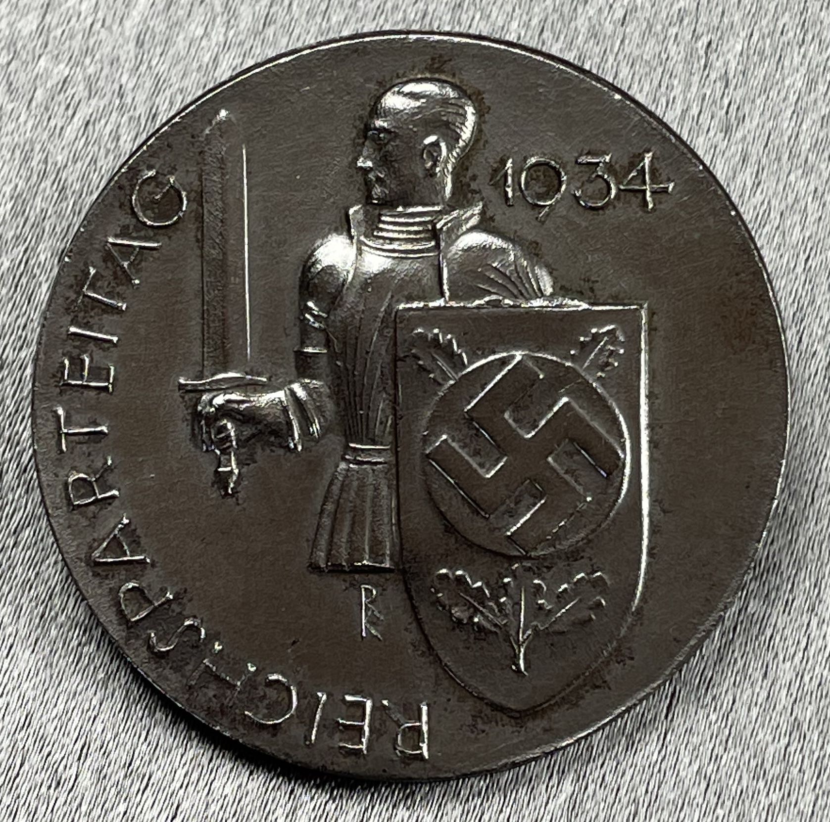Reichsparteitag 1934 Tinnie #15291 