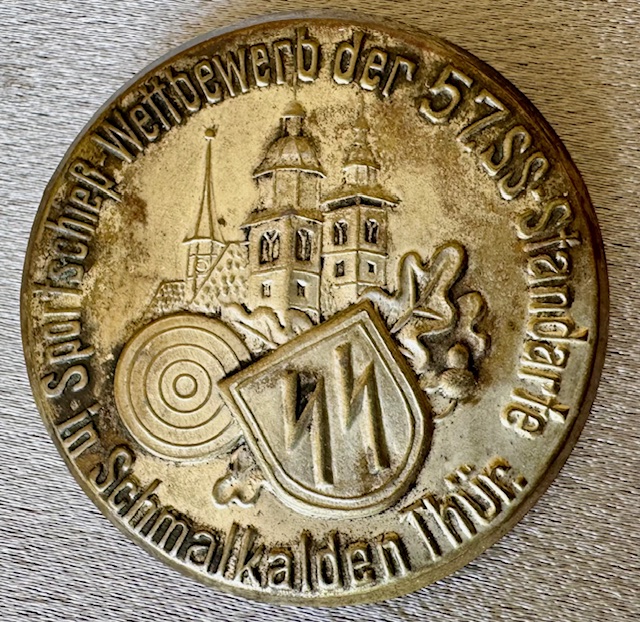 Sportschieß-Wettbewerb der 57. SS-Standarte in Schmalkalden Thüringen Tinnie #19553 