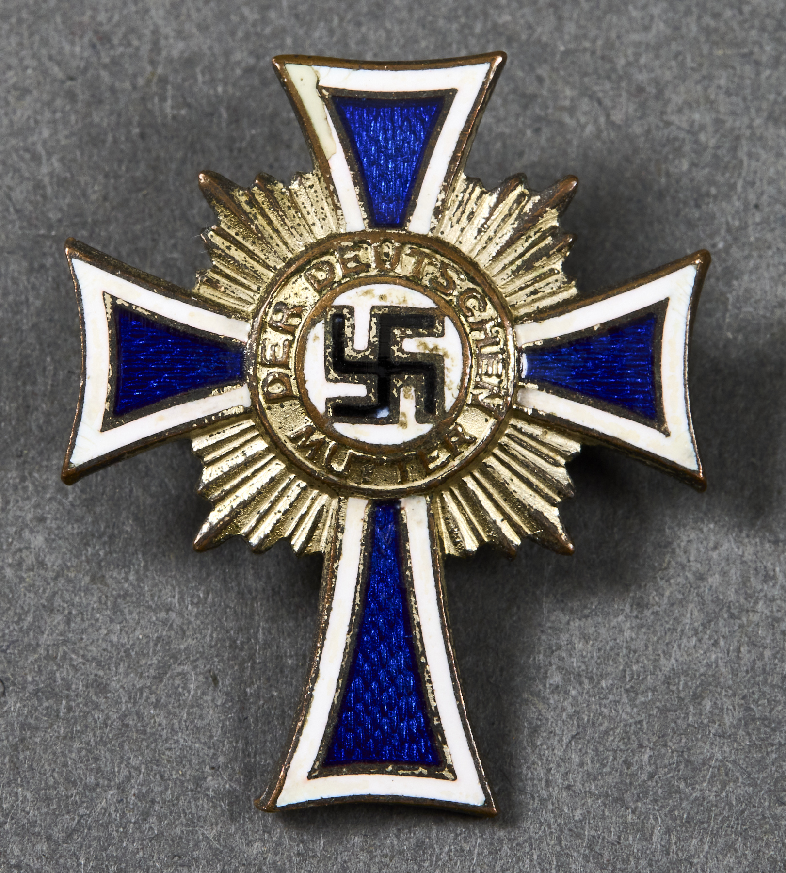 Mother\'s Cross in Silver Brooch #22304 