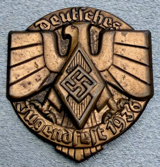 Deutsches Jugendfest 1936 Tinnie #20165 