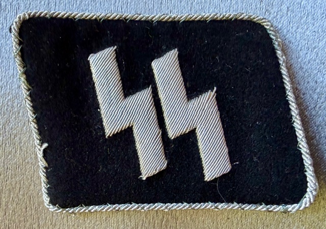 SS Officer\'s Bullion Collar Tab #20363 