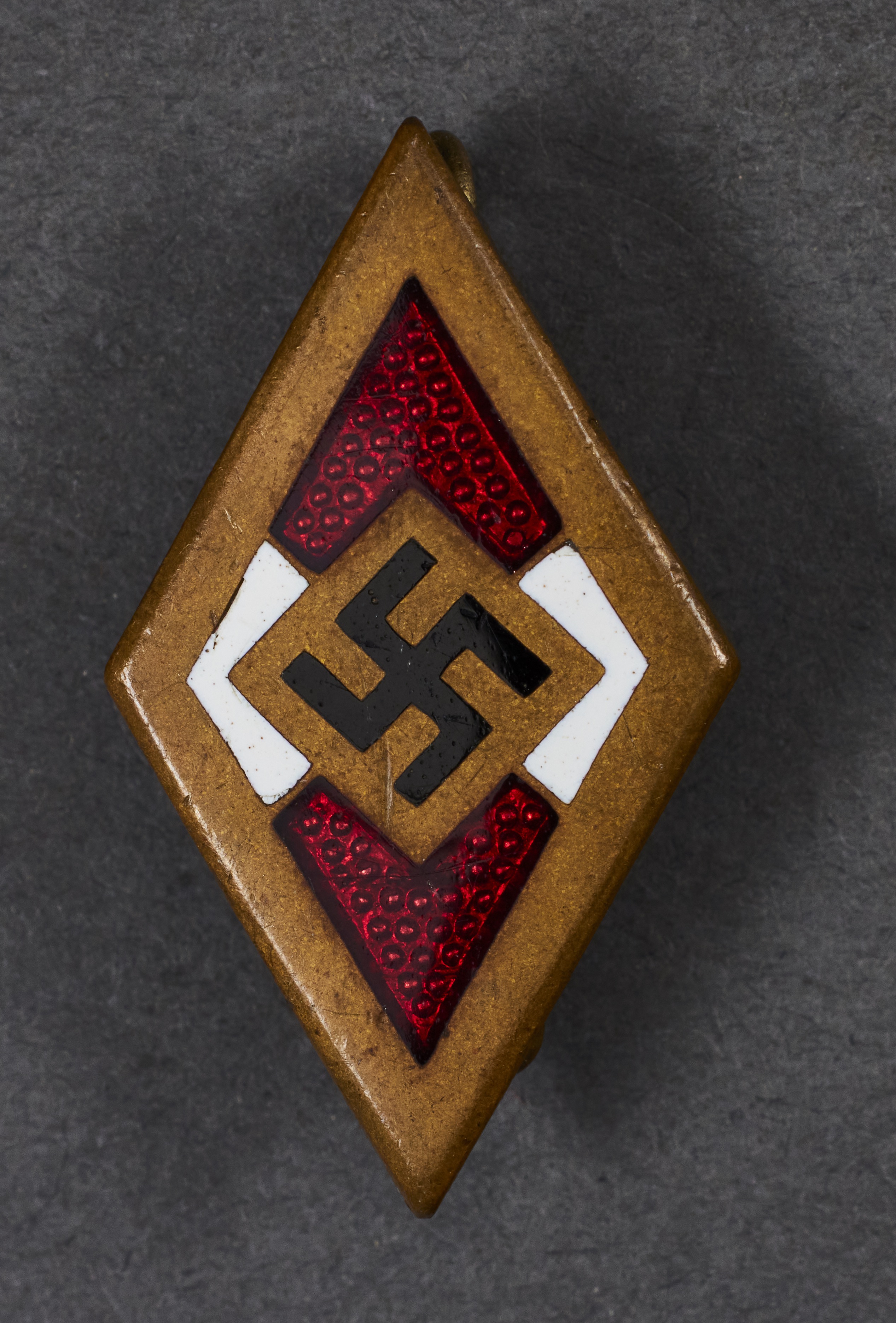 Golden Hitler Youth Honor Badge #20804 