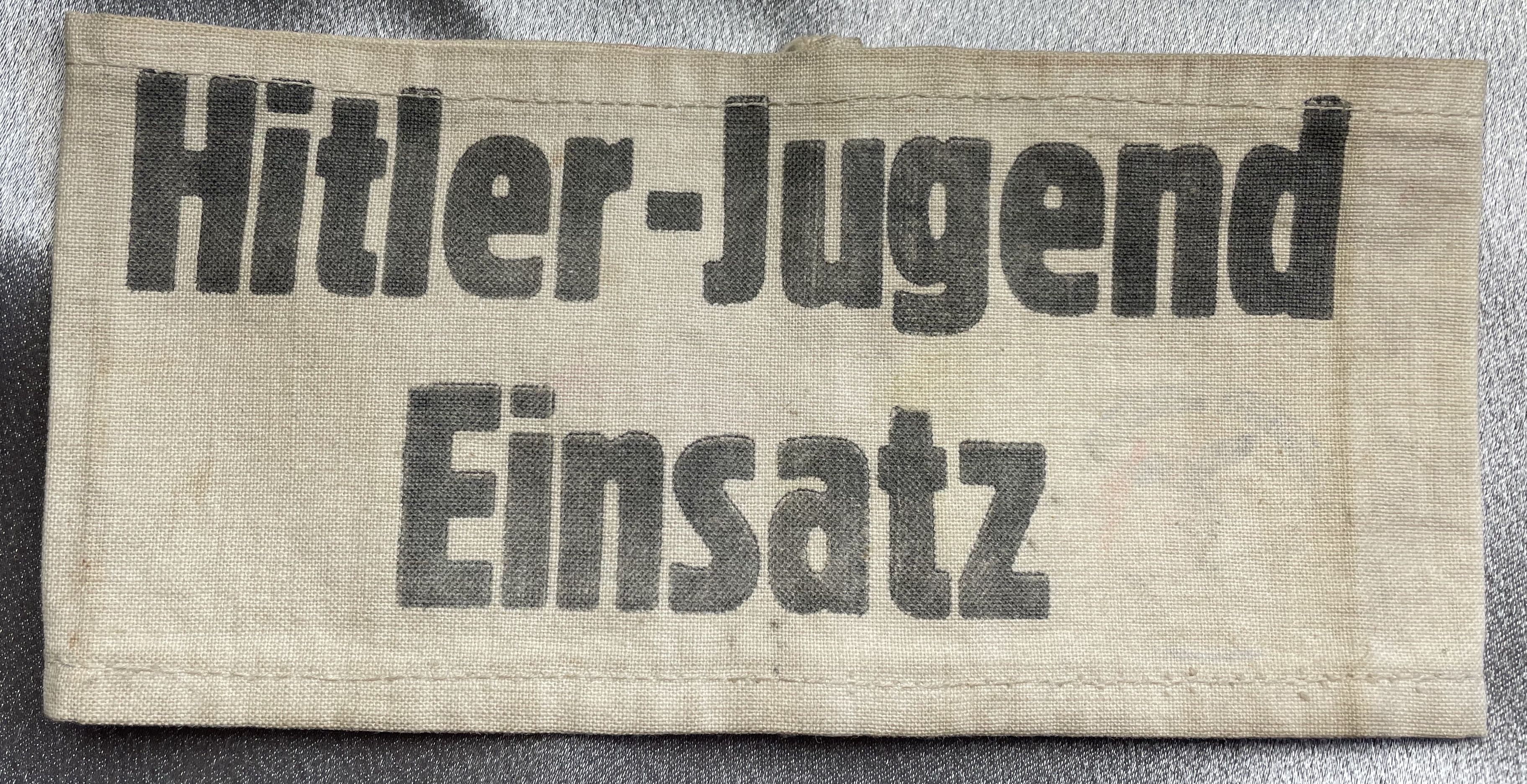 Hitler Jugend Einsatz Armband #15791 