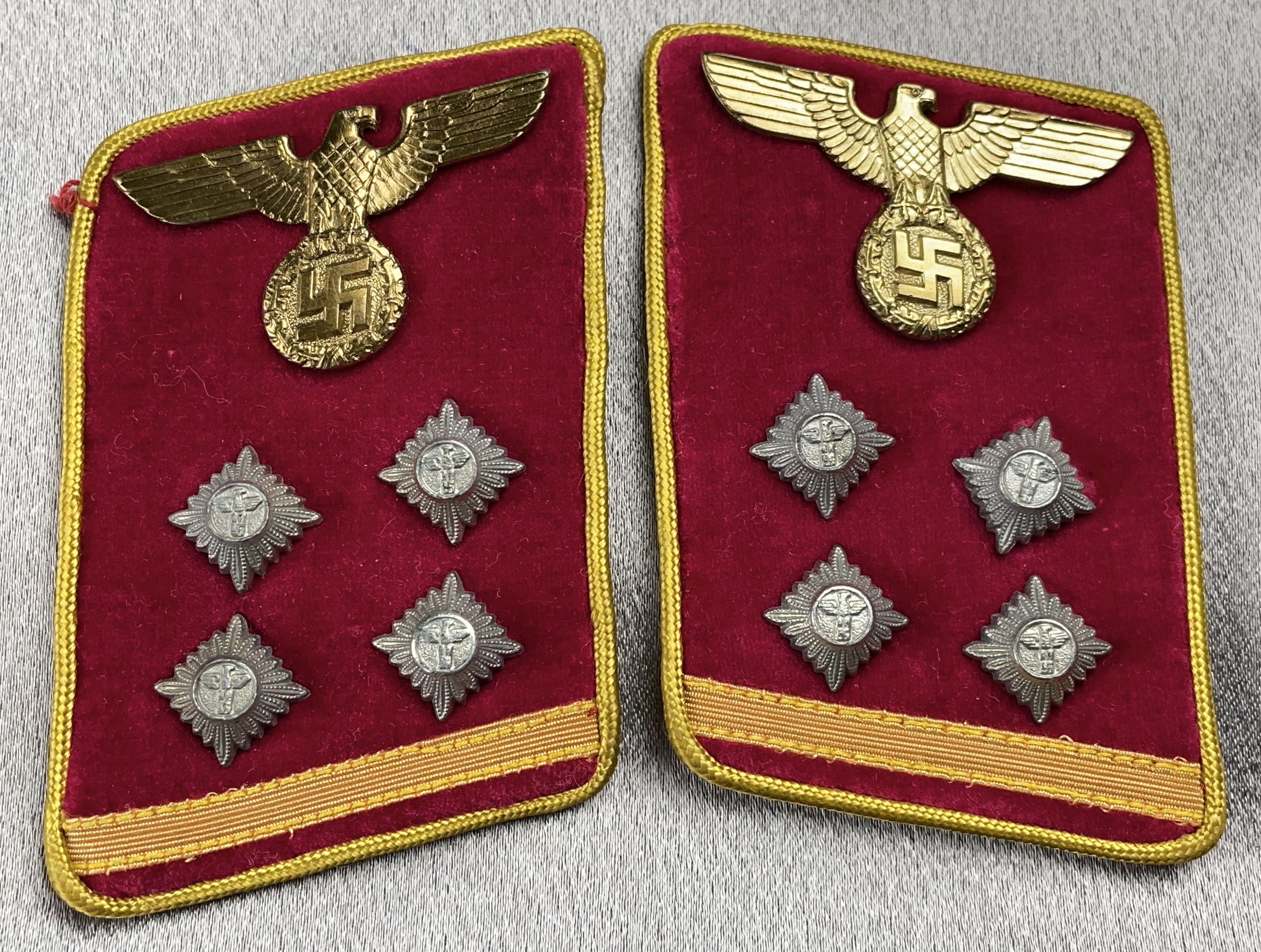 Reichleitung Obergemeinschaftsleiter Collar Tabs #15957 