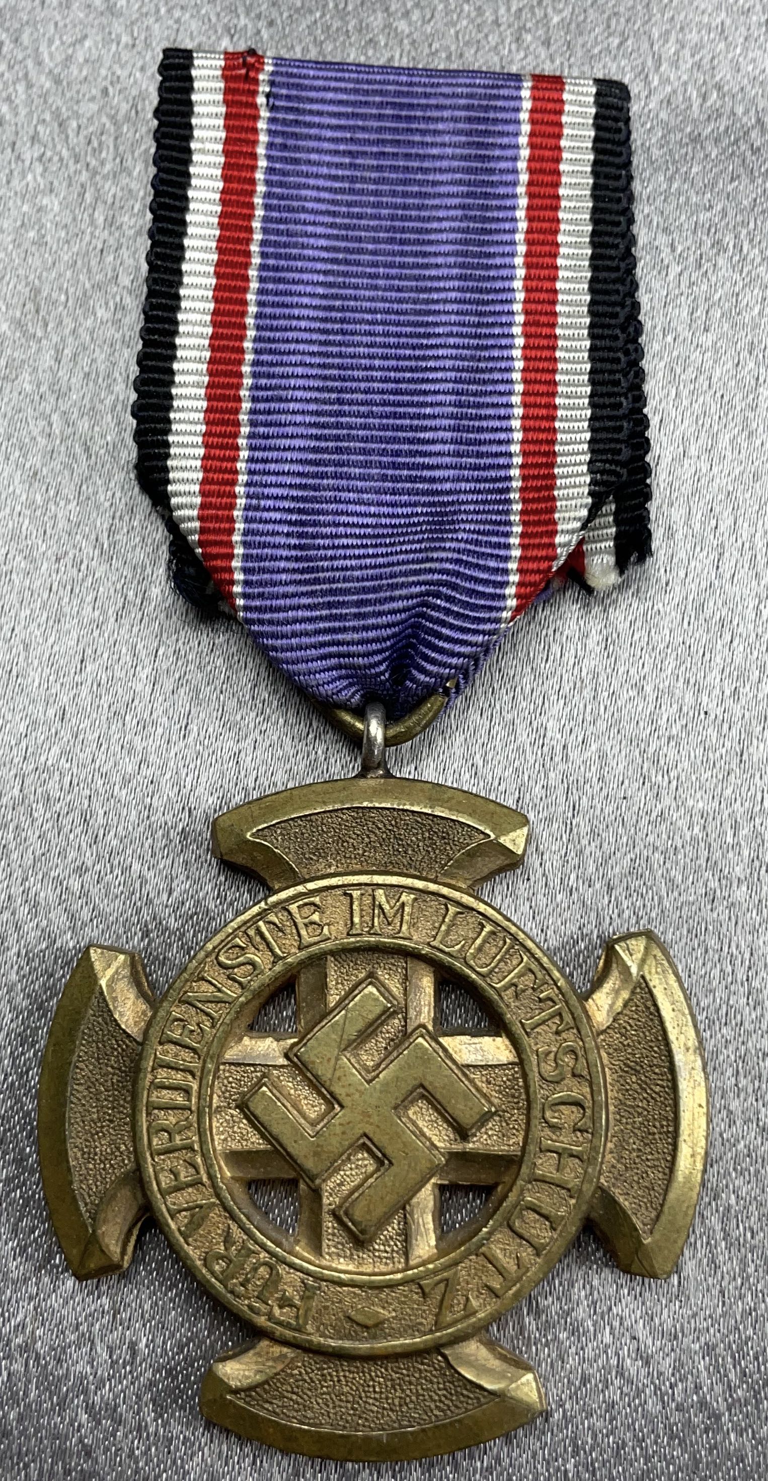 Luftschutz Medal First Class #15376 